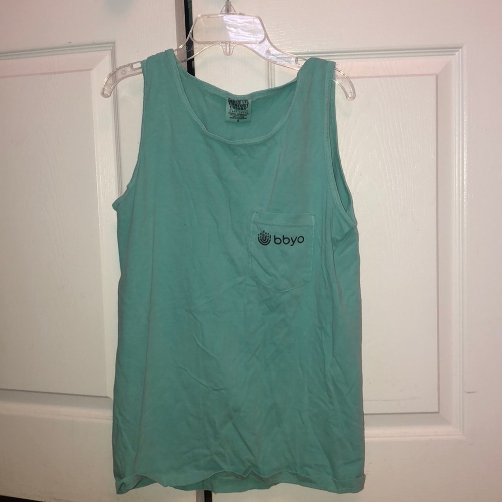 Teal tank top